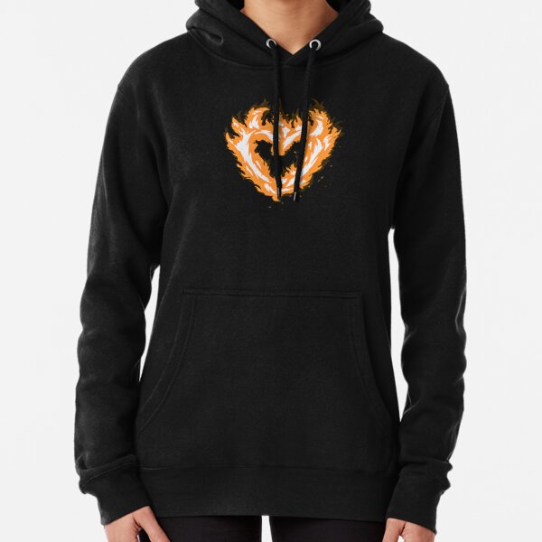 Sapnap Merch Sapnap Valentine's Flame Name Heart Pullover Hoodie