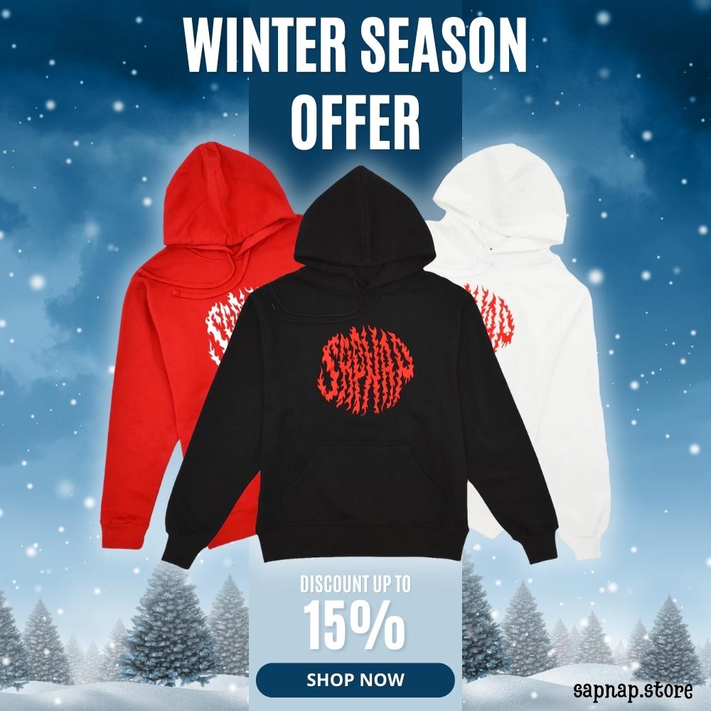 sapnap hoodie winter offer - Sapnap Store