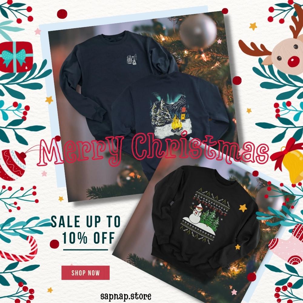 sapnap xmas sweatshirt - Sapnap Store