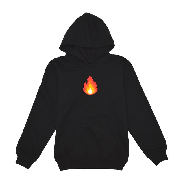 Sapnap Hoodies - Sapnap Layered Fire Logo Pullover Hoodie | Sapnap Store