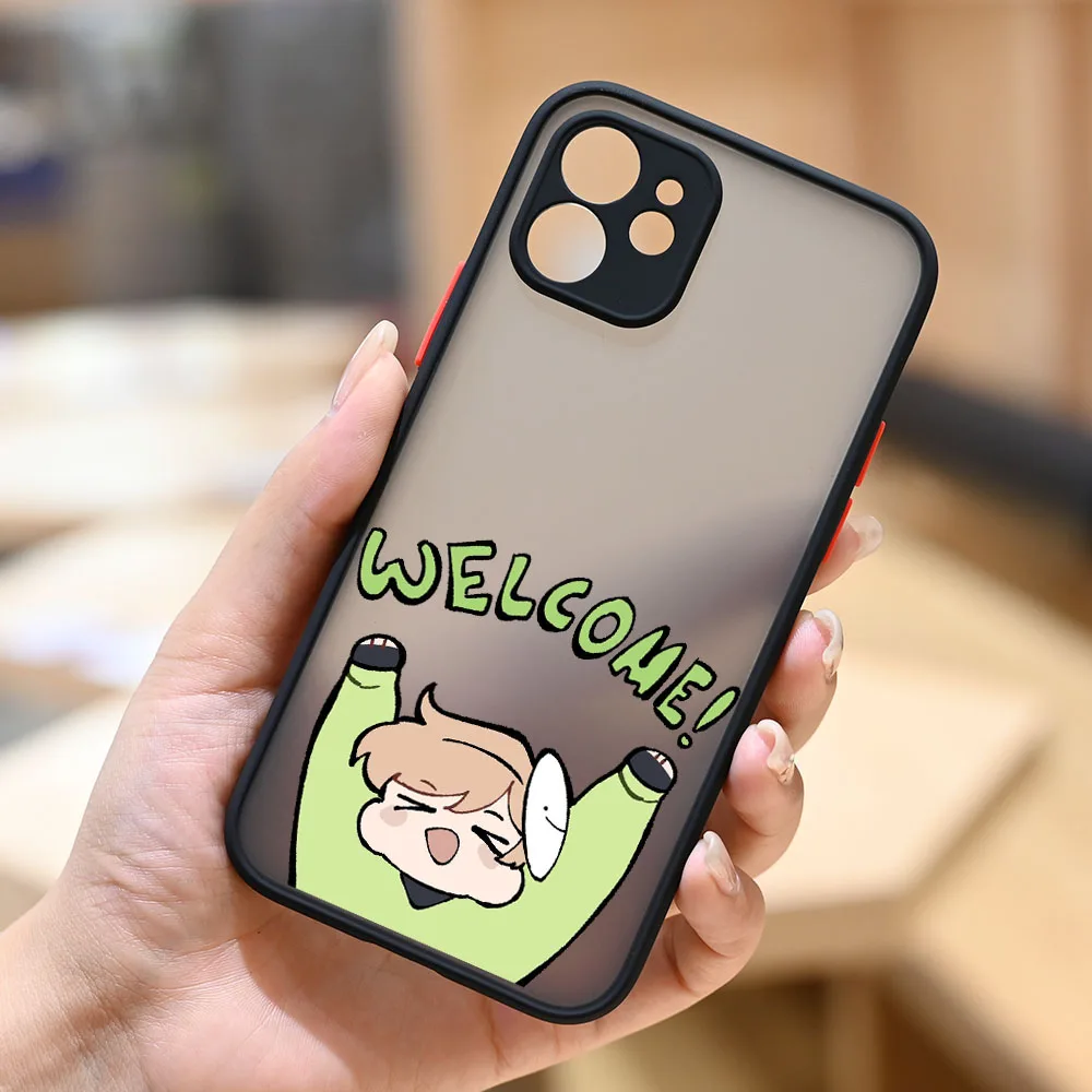 Japan Anime Dream Smp Phone Case for IPhone 13 12 11 Pro Max XS Max X - Sapnap Store
